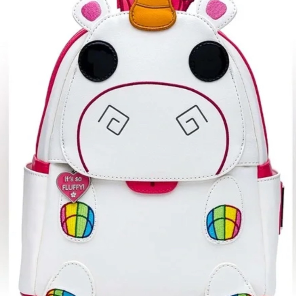 Loungefly Disney Minions It's So Fluffy Unicorn Mini Backpack